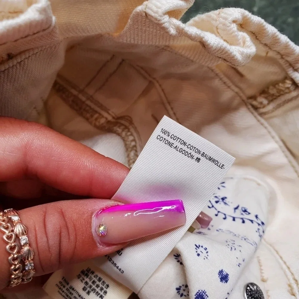 Free People Nova Denim Paperbag Shorts‎ Plume